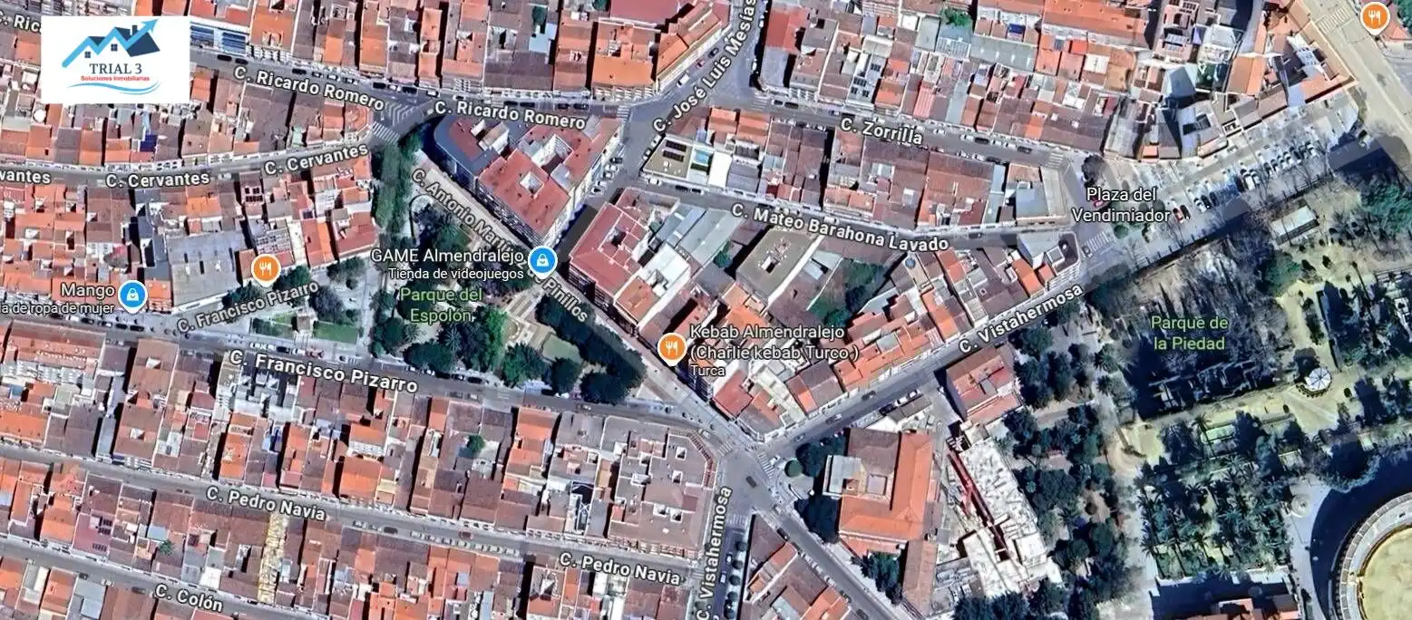 Vista exterior de Oficina en venda en Almendralejo