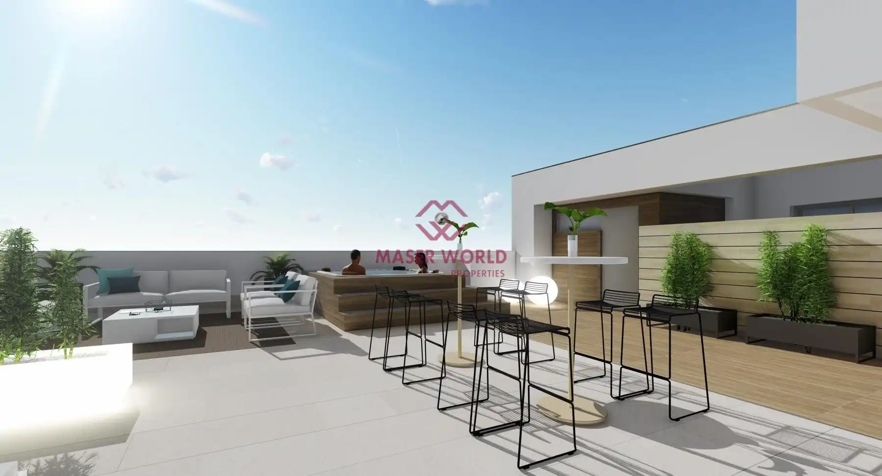Ático con ascensor en venta en Playa del Cura