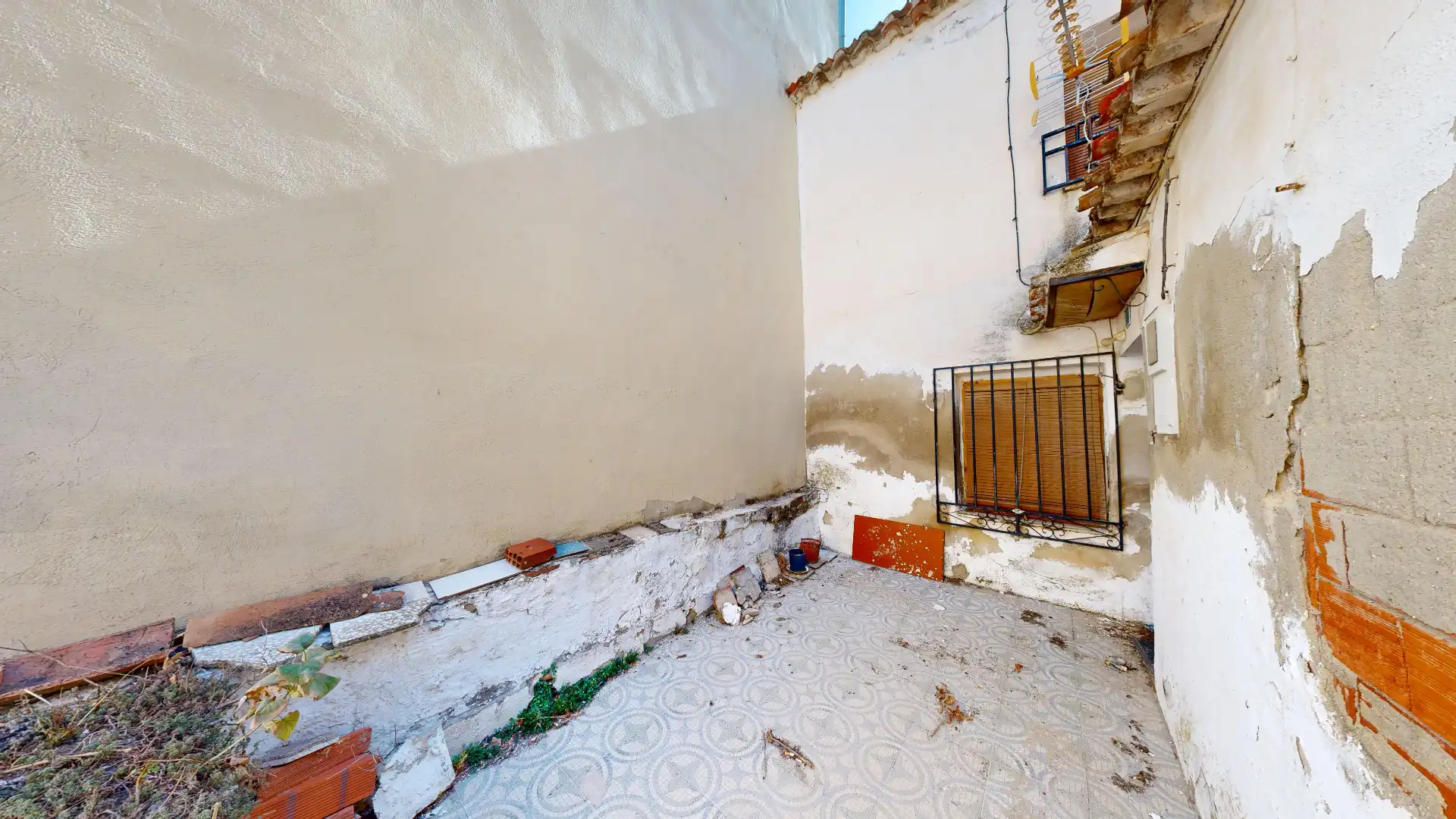 Terraza de Casa adosada en venta en Chinchilla de Monte-Aragón con Terraza y Amueblado