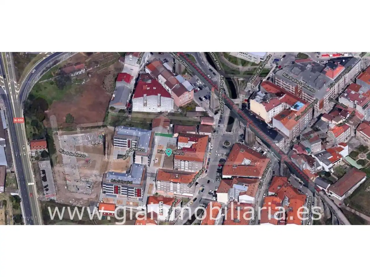 Vista exterior de Residencial en venda en Redondela
