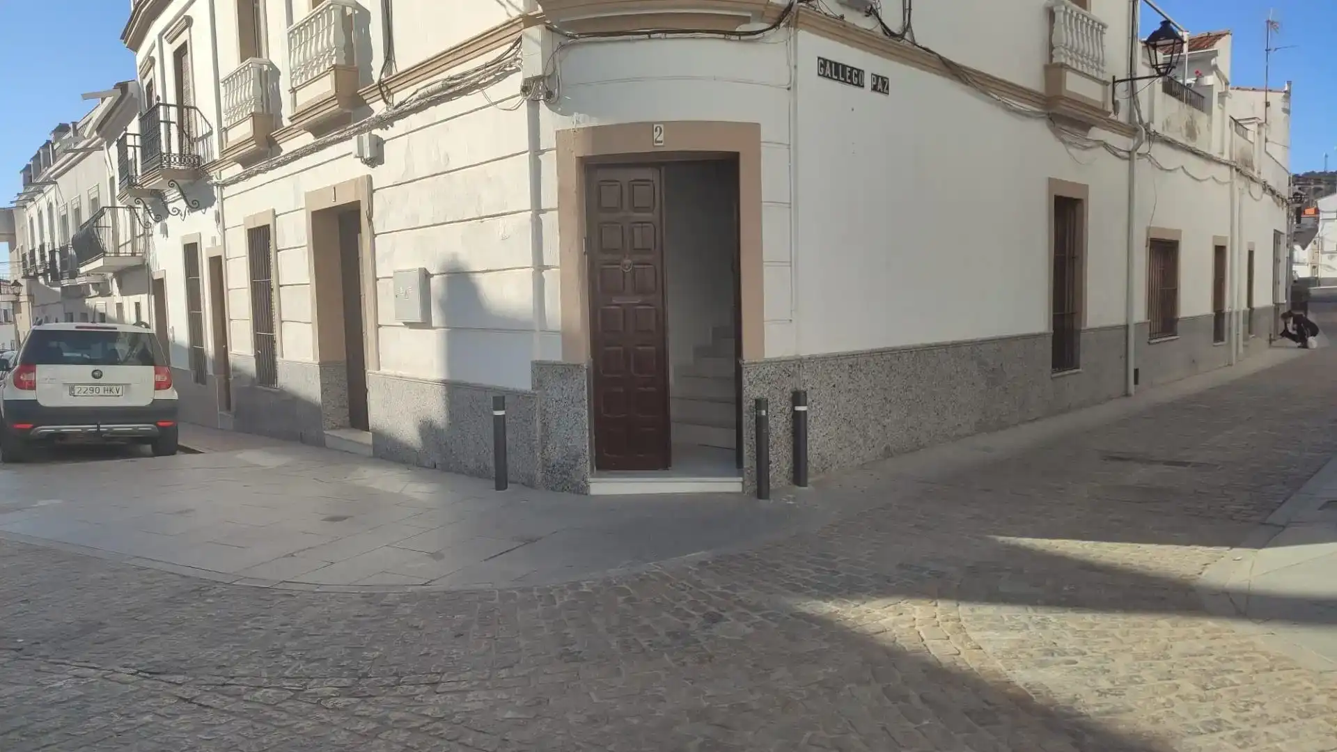 Vista exterior de Planta baja en venta en Monesterio