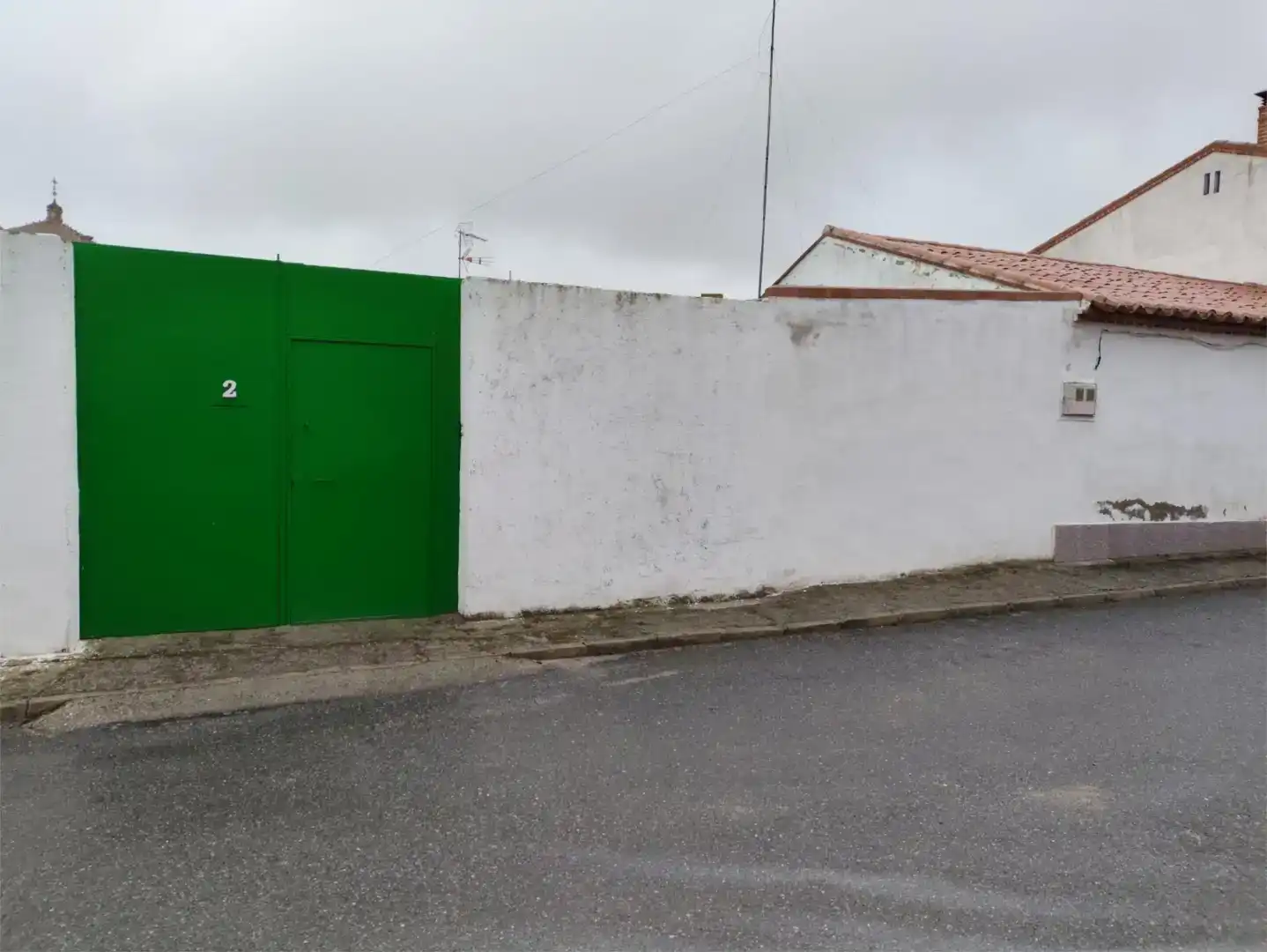 Vista exterior de Casa adosada en venta en Mamblas con Trastero y Amueblado