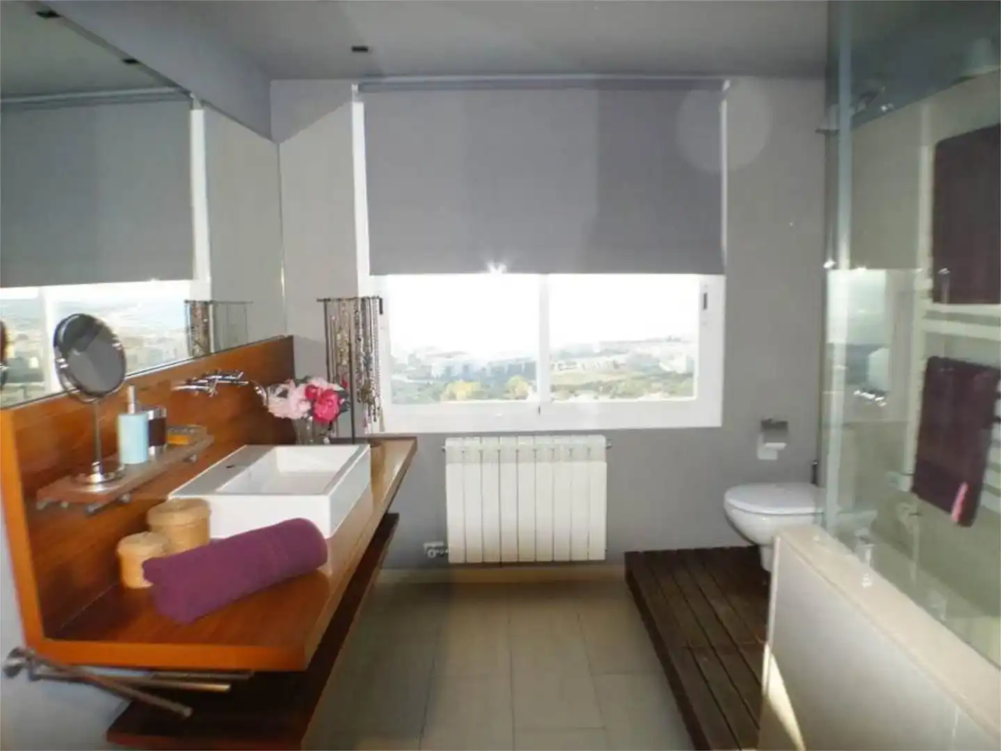 Bany de Casa o xalet de lloguer en Sitges amb Aire condicionat, Jardí privat i Parquet