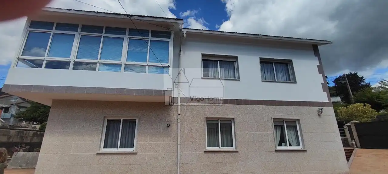 Vista exterior de Casa o chalet en venta en Moaña con Calefacción, Jardín privado y Trastero