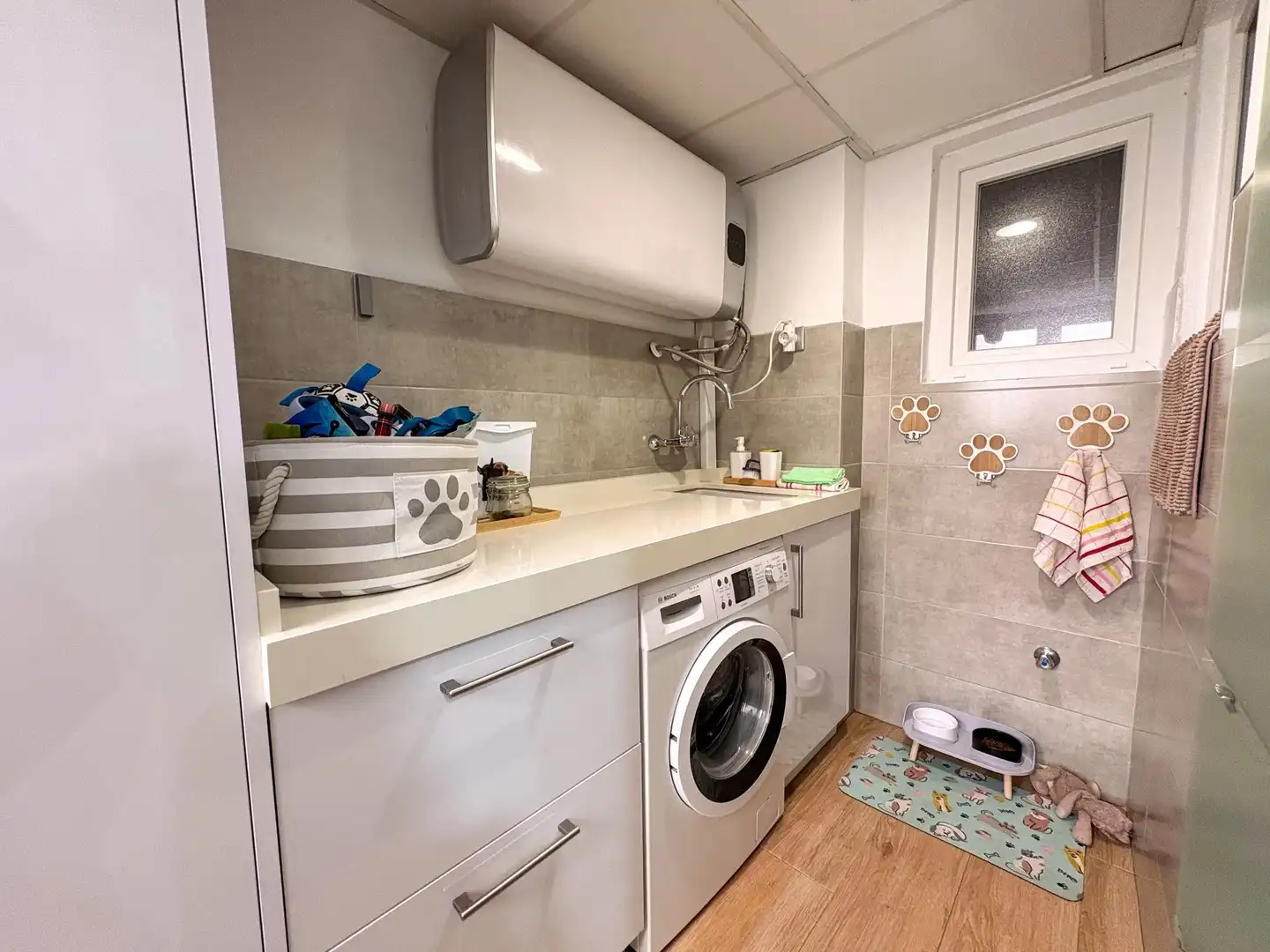 Küche von Wohnung zum Verkauf in Pilar de la Horadada mit Klimaanlage, Heizung und Terrasse