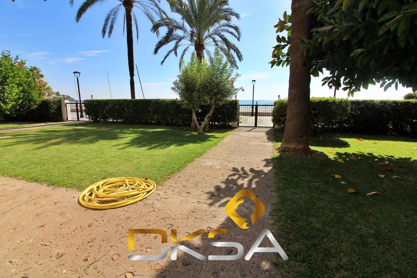 Exterior view of Flat for sale in Benicasim / Benicàssim  with Private garden, Terrace and Furnished