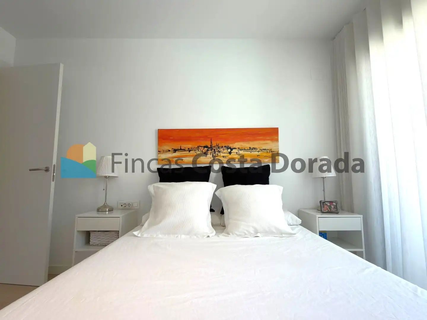 Vista exterior de Piso en venta en Vilanova i la Geltrú con Aire acondicionado, Calefacción y Parquet
