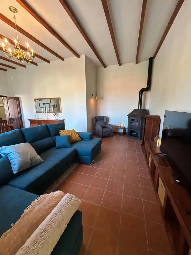 Sala d'estar de Casa o xalet en venda en San Miguel de Abona amb Jardí privat, Terrassa i Traster
