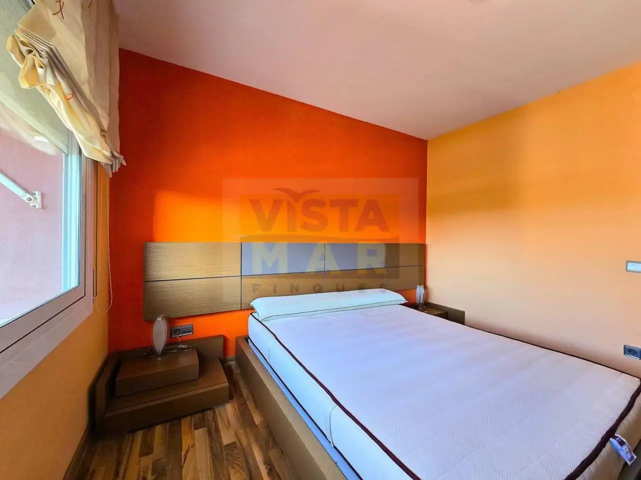 Bedroom of Attic for rent in Cubelles  with Air Conditioner, Heating and Parquet flooring