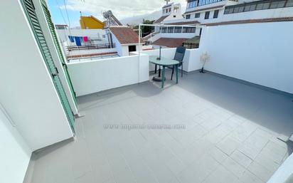 Terrasse von Dachboden zum verkauf in Puerto de la Cruz mit Terrasse, Möbliert und Waschmaschine