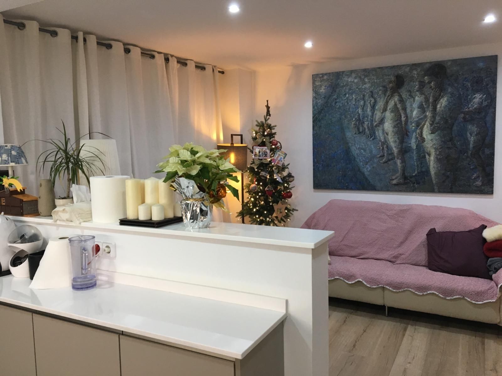 Sala d'estar de Pis en venda en Sabadell amb Aire condicionat, Calefacció i Balcó