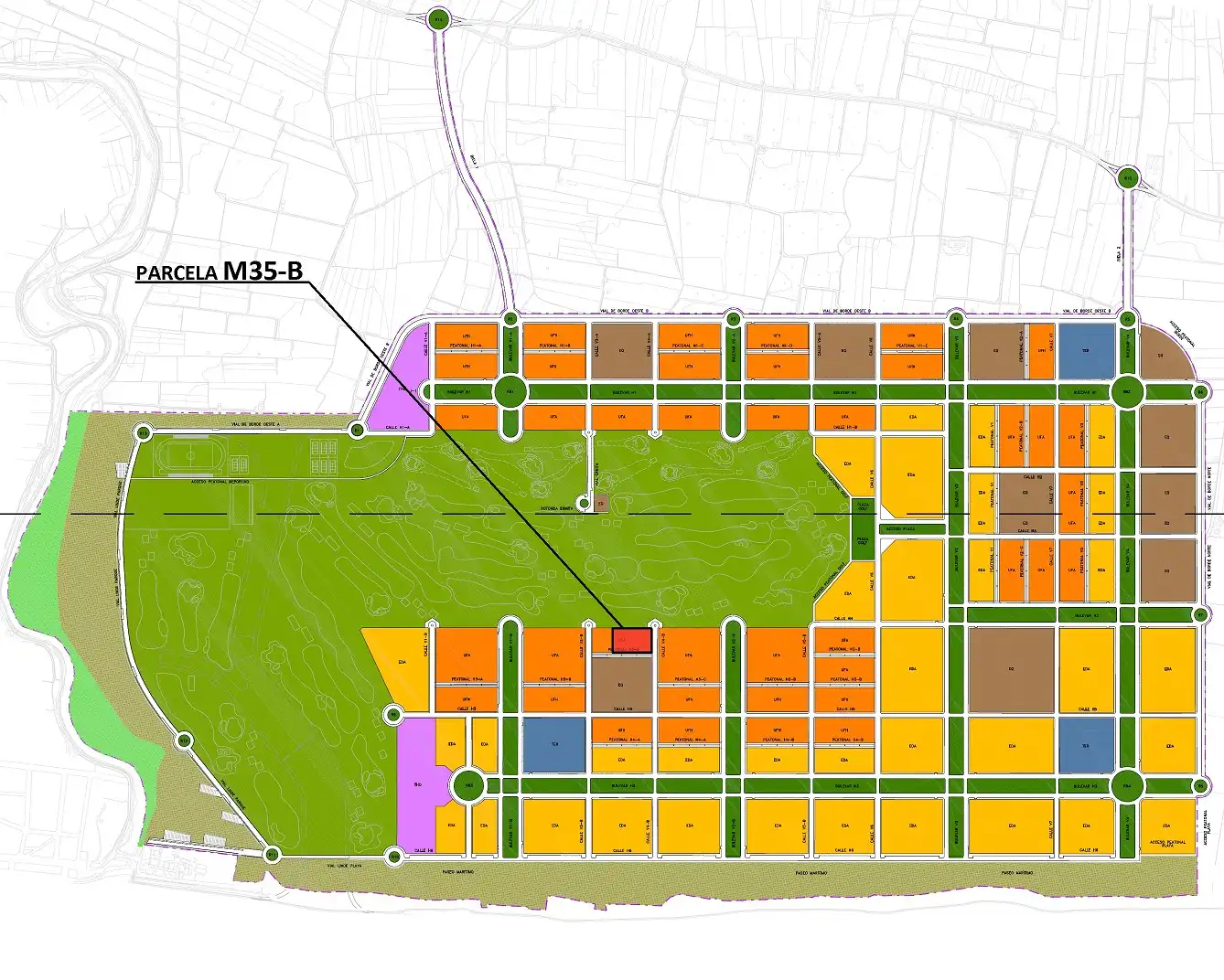 Terreno residencial en venta en Plaça Poligono 12 416, imagen 3