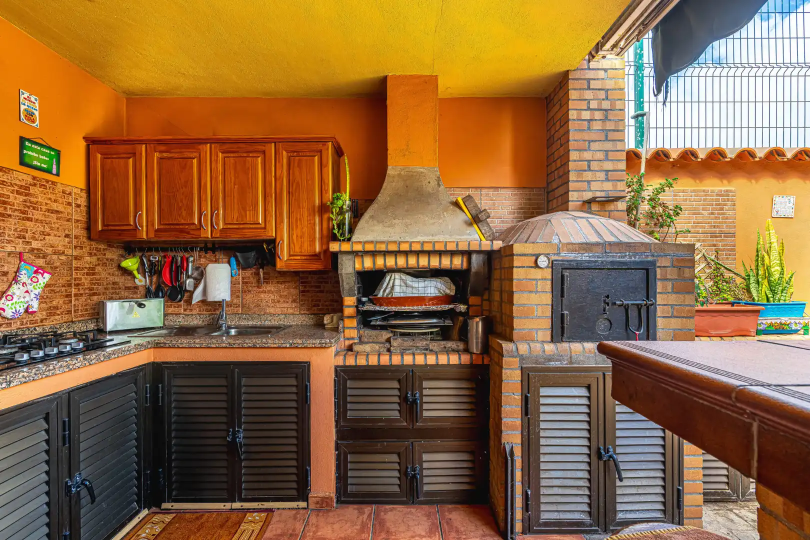 Cocina de Casa adosada en venta en San Cristóbal de la Laguna con Jardín privado, Terraza y Trastero