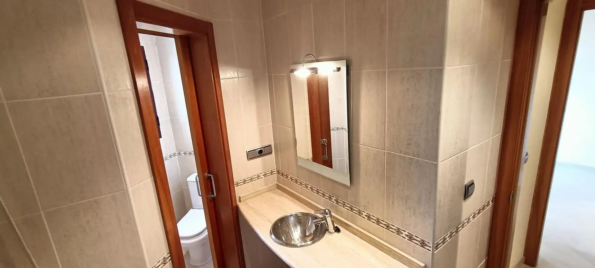 Bathroom of Apartments for sale in Benidorm  with Air Conditioner, Private garden and Terrace