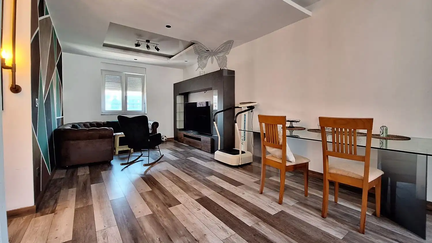 Sala de estar de Piso de alquiler en Oviedo  con Amueblado y Balcón
