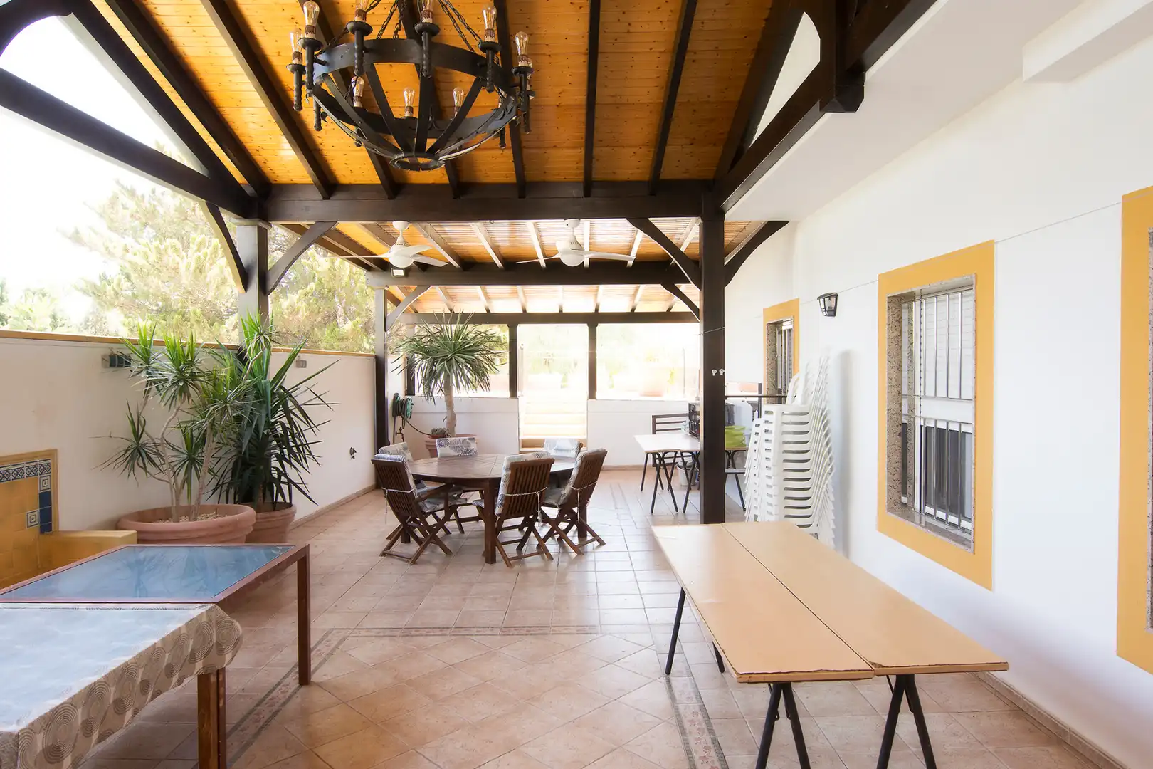 Terrassa de Casa o xalet en venda en Carboneras amb Aire condicionat, Jardí privat i Terrassa