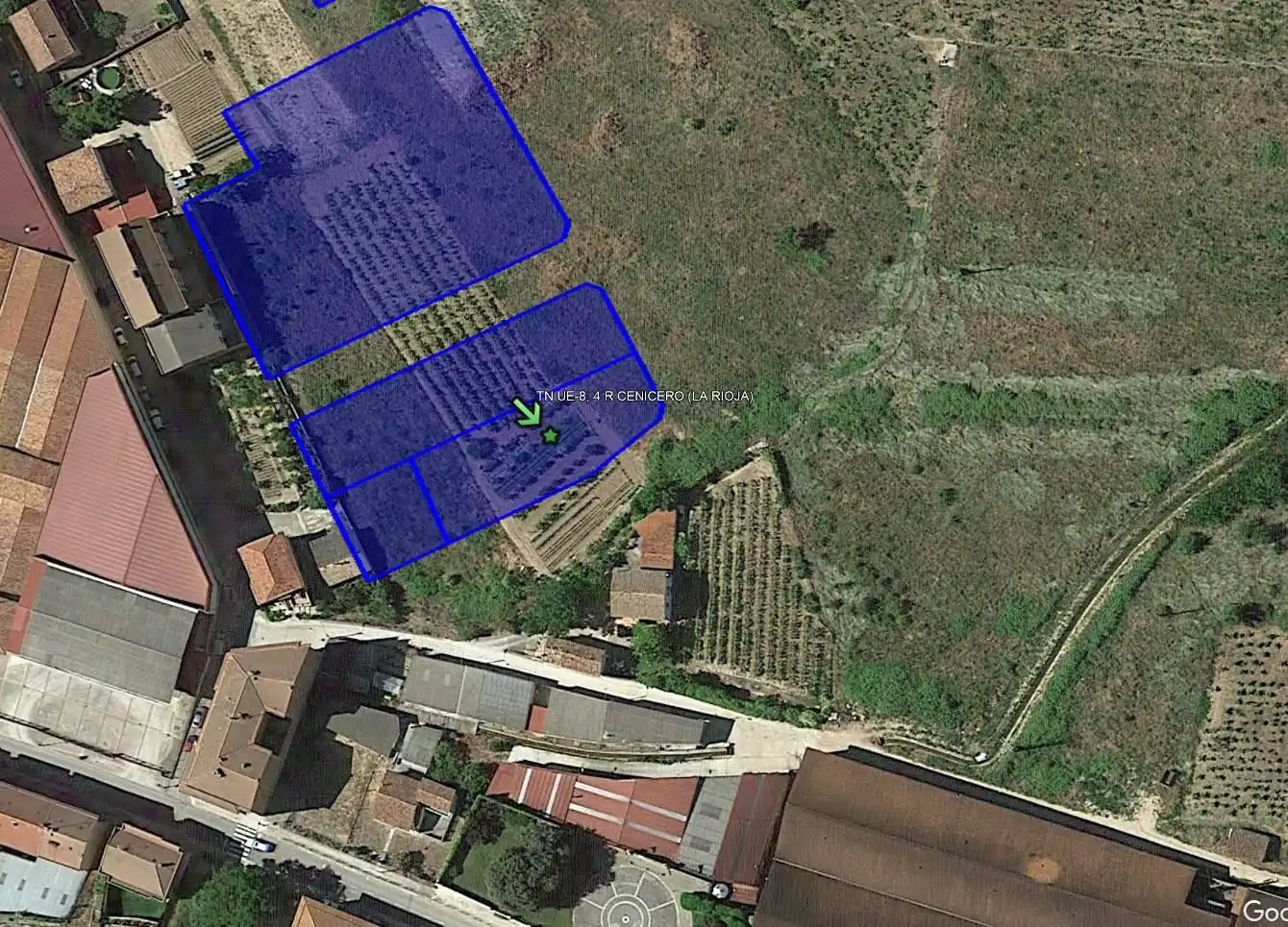 Terreny rústic en venda a Cenicero