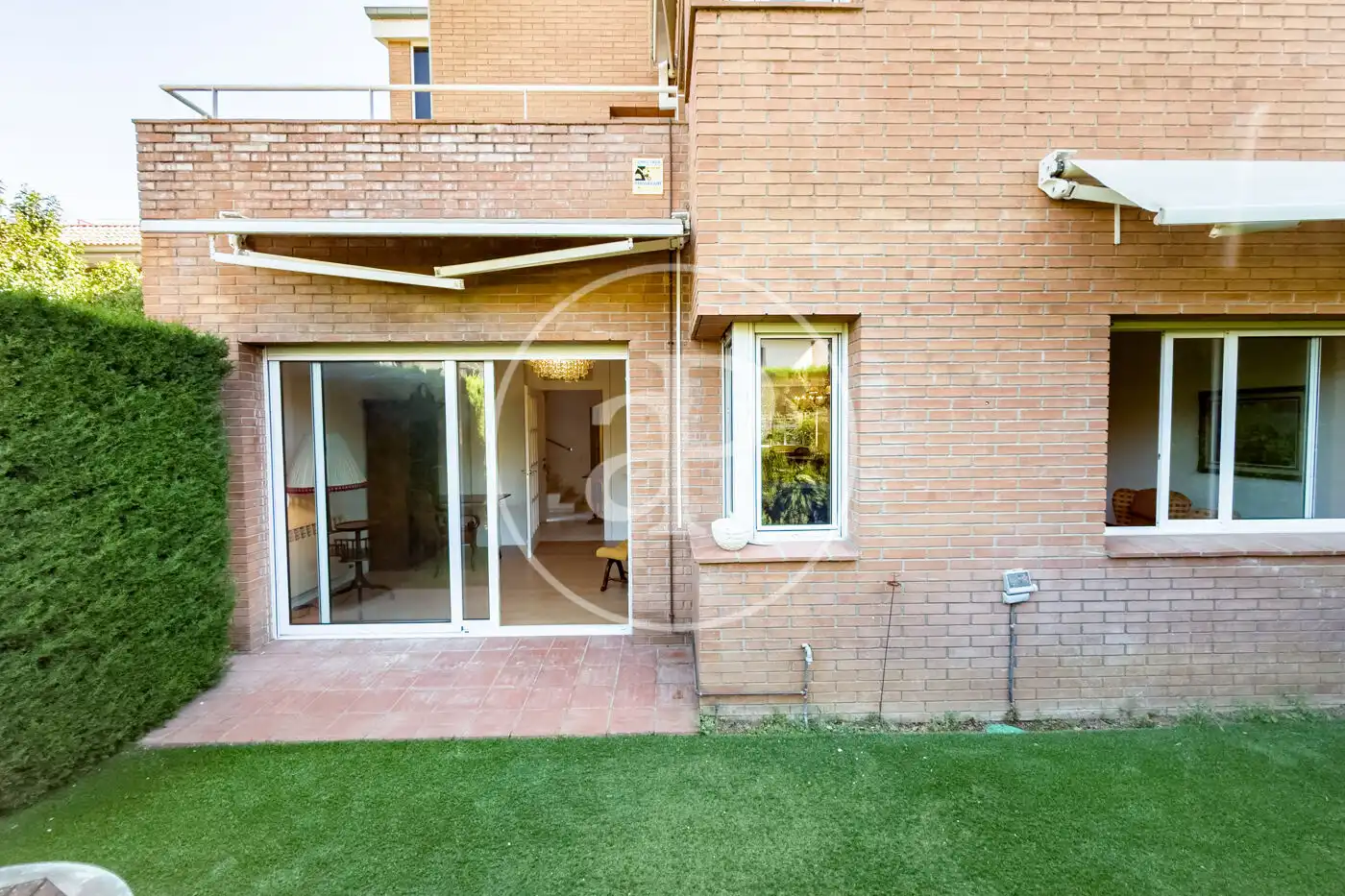 Garden of Detached homes for sale in Sant Cugat del Vallès  with Air Conditioner, Heating and Private garden