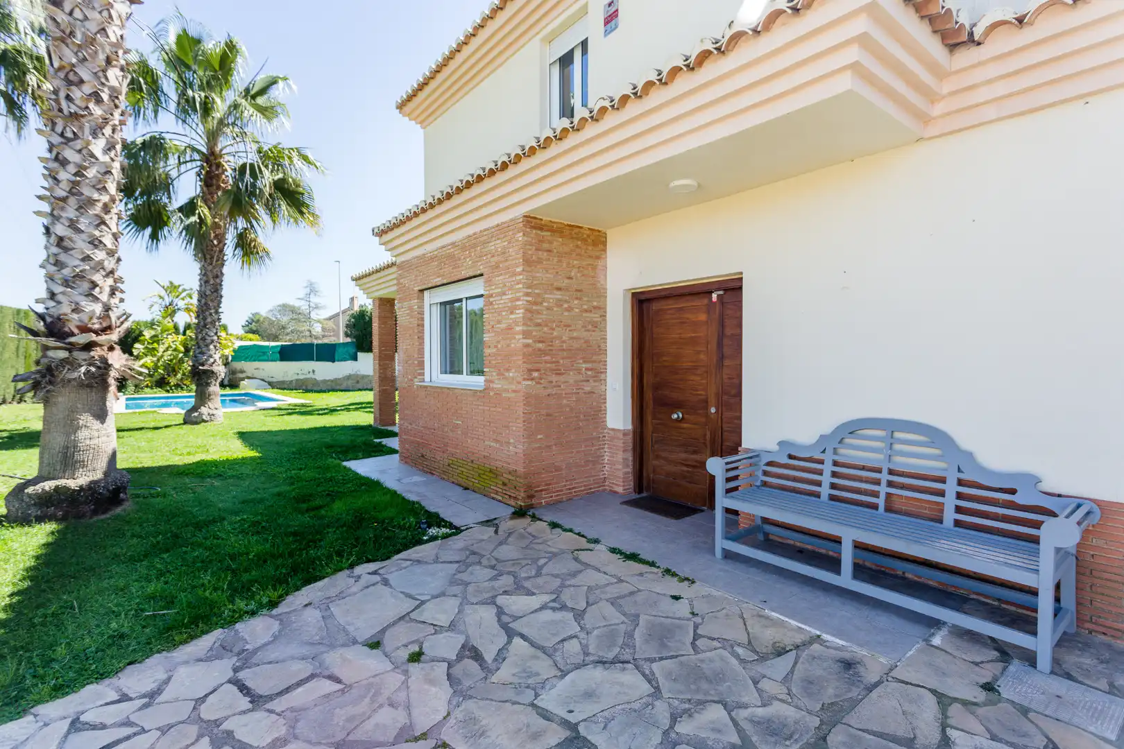 Exterior view of Houses for sale in San Antonio de Benagéber  with Air Conditioner, Heating and Private garden