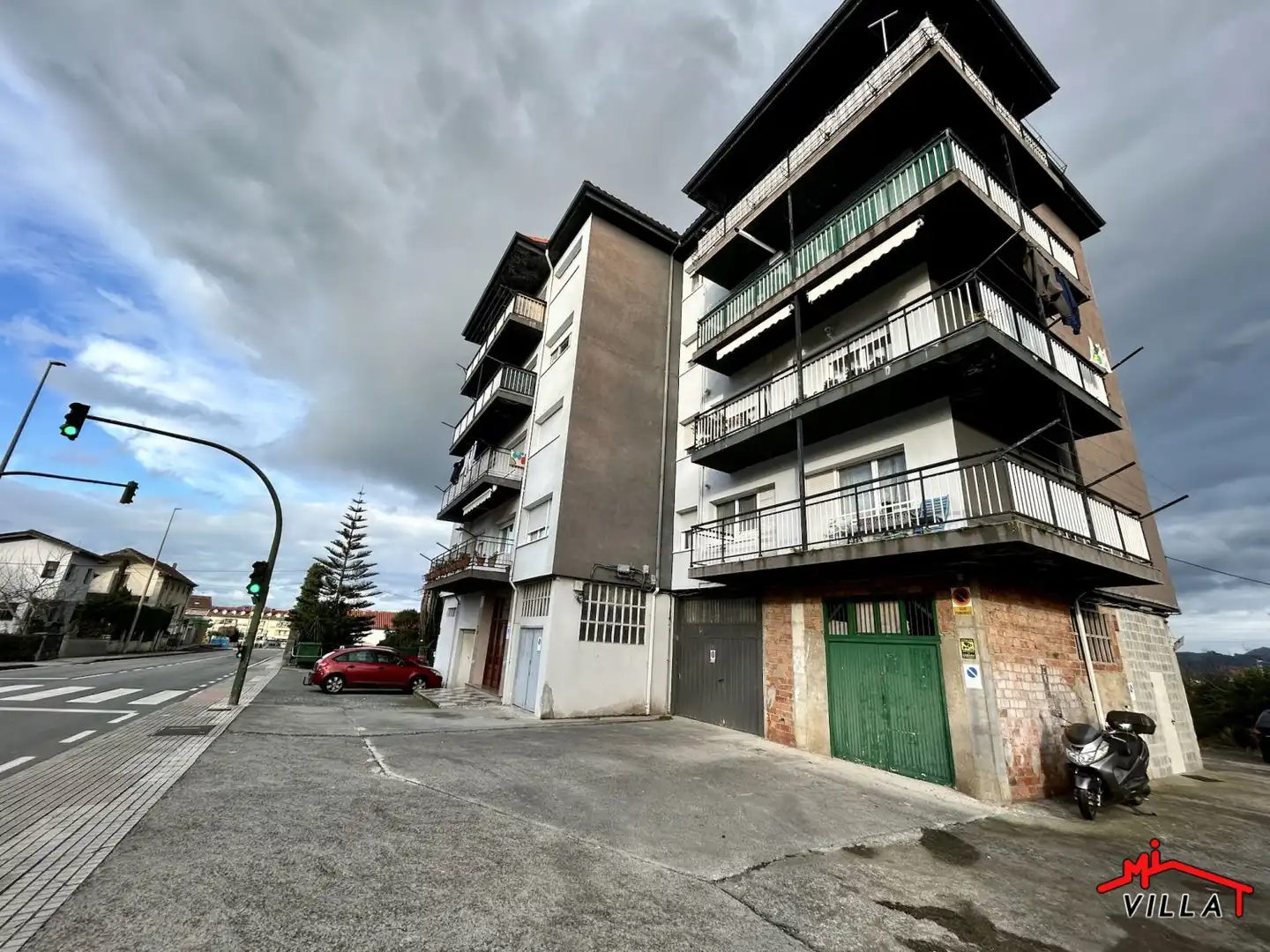 Exterior view of Flat for sale in Bárcena de Cicero  with Heating, Terrace and Storage room