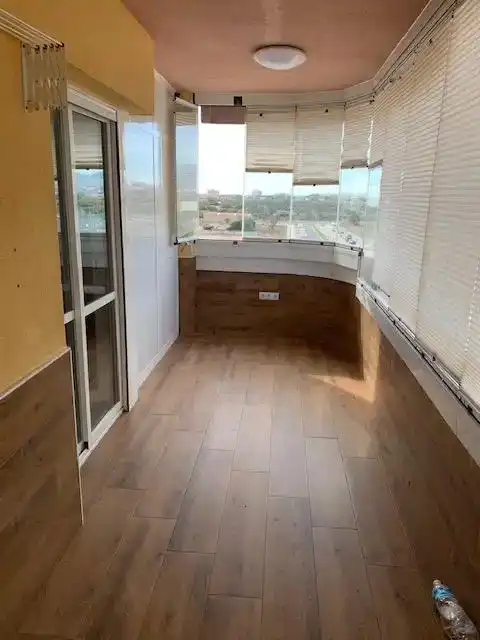 Balcony of Flat for rent in Málaga  with Air Conditioner, Heating and Parquet flooring