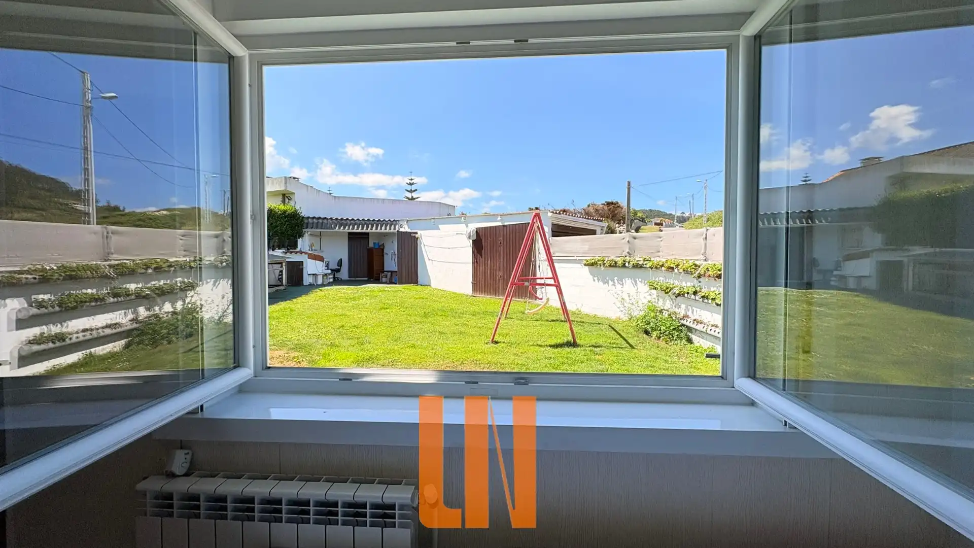 Jardín de Casa o chalet en venta en Arteixo con Calefacción, Jardín privado y Parquet