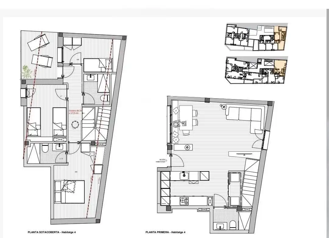 Dúplex en venta en Sant Boi de Llobregat con Calefacción, Parquet y Terraza