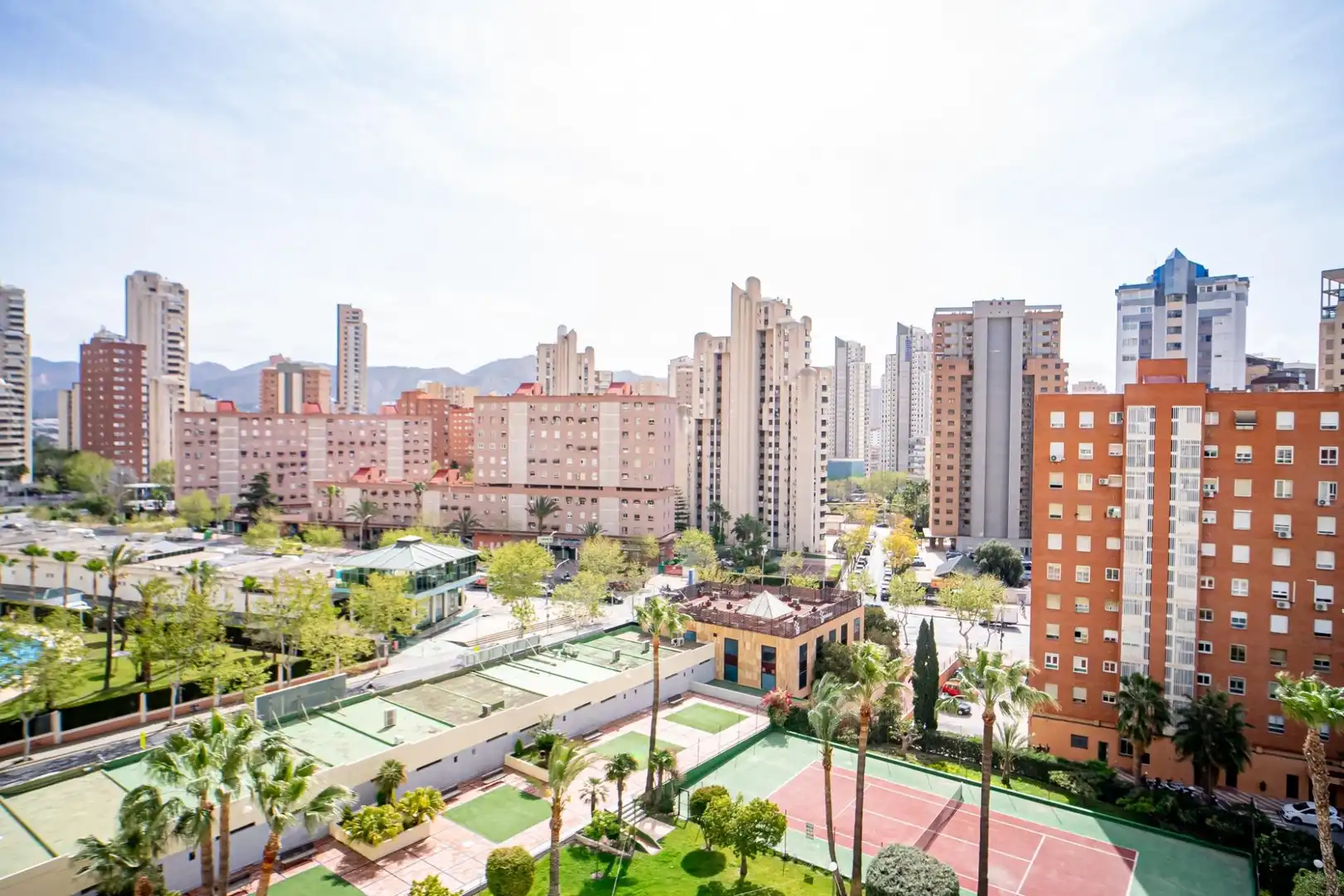 Vista exterior de Apartament en venda en Benidorm amb Jardí privat i Piscina comunitària