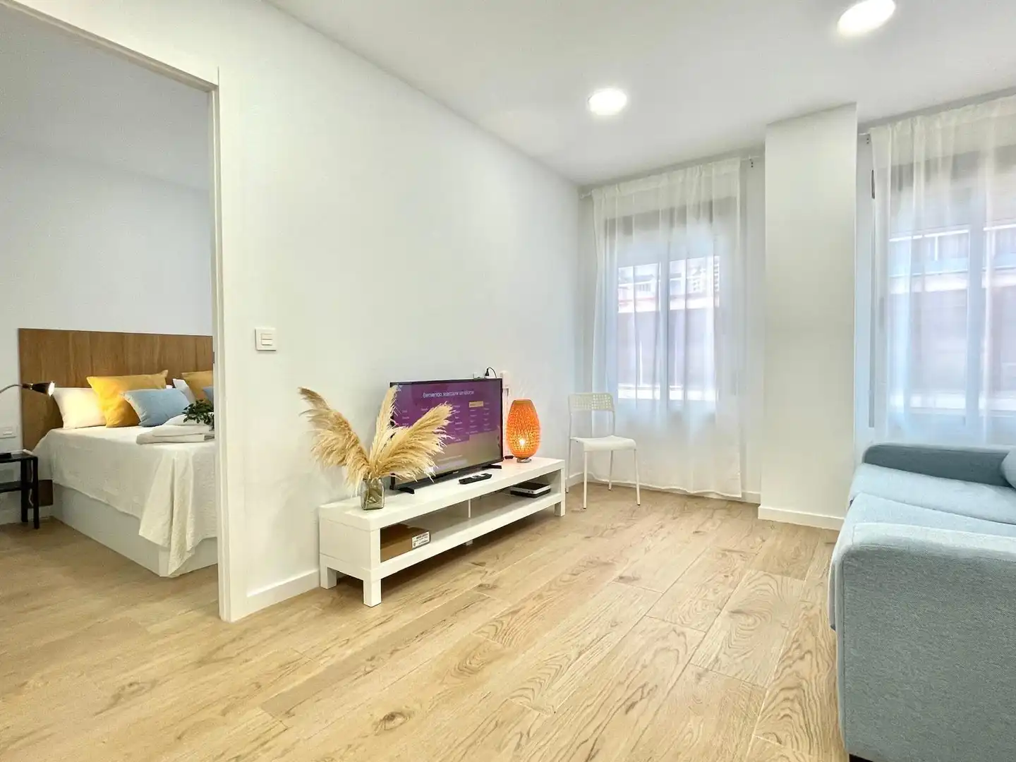 Sala de estar de Piso en venta en San Vicente del Raspeig / Sant Vicent del Raspeig con Terraza