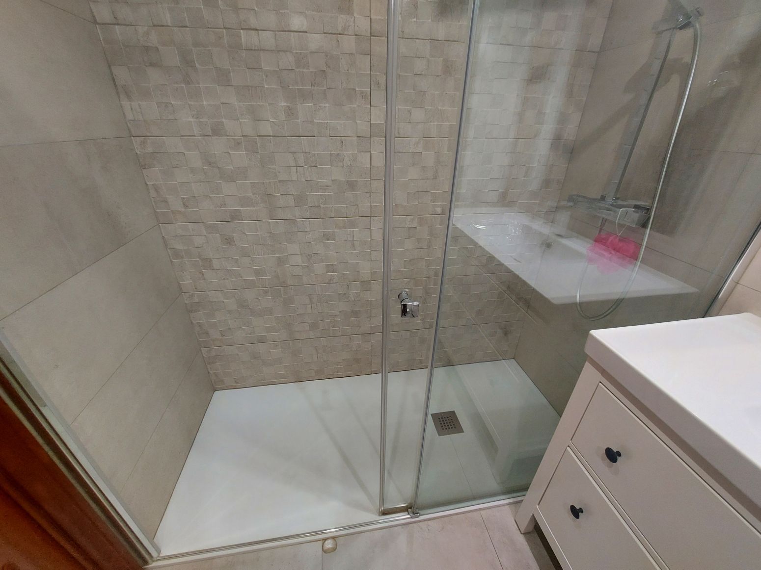 Badezimmer von Wohnung miete in  Logroño mit Heizung, Parkett und Abstellraum