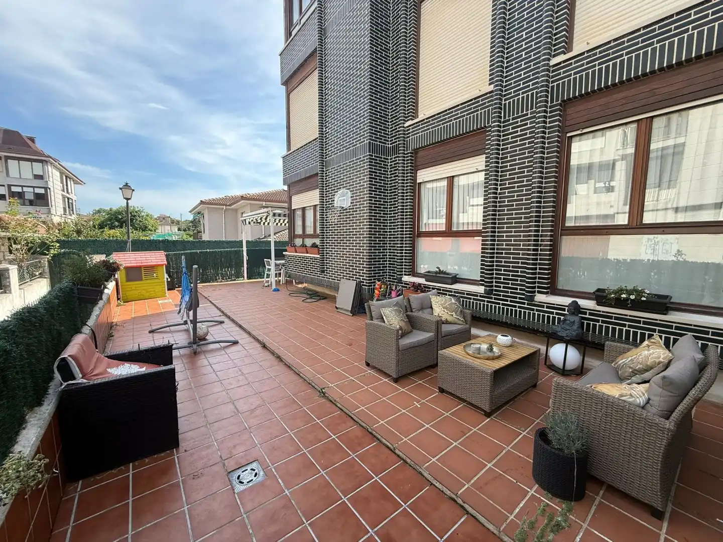 Terrasse von Wohnung zum Verkauf in Noja mit Heizung, Terrasse und Abstellraum