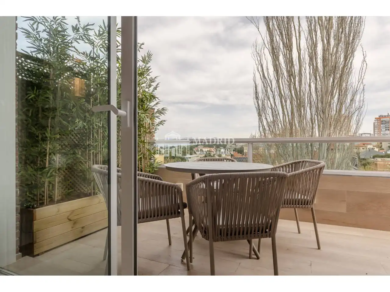 Terrace of Flat for rent in Madrid  with Air Conditioner, Heating and Terrace