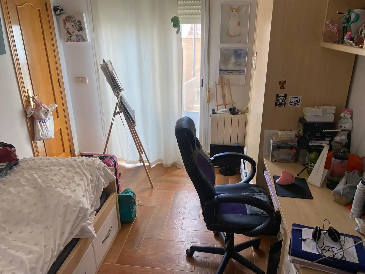Bedroom of Flat for sale in Ciudad Real  with Heating, Terrace and Storage room