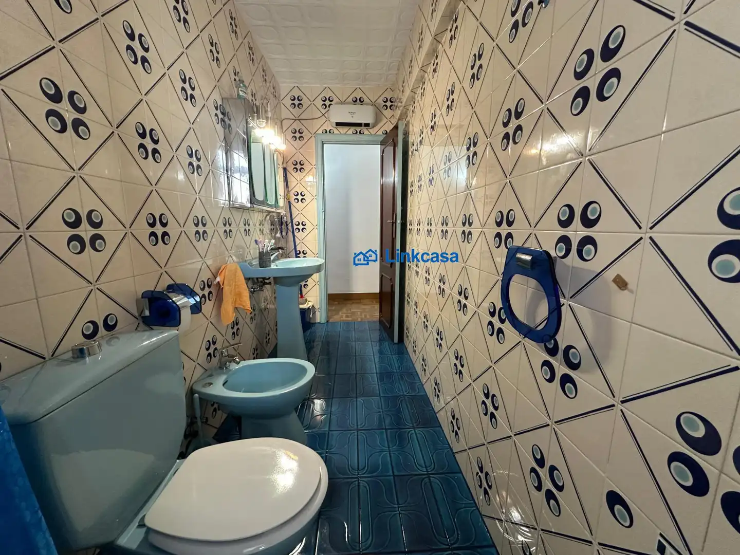 Baño de Piso de alquiler en Madrid con Calefacción y Terraza