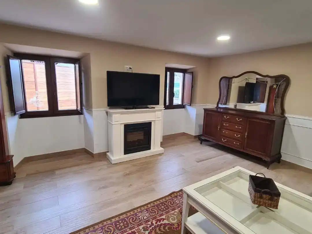 Sala d'estar de Casa o xalet de lloguer en Arteixo amb Jardí privat, Traster i Moblat