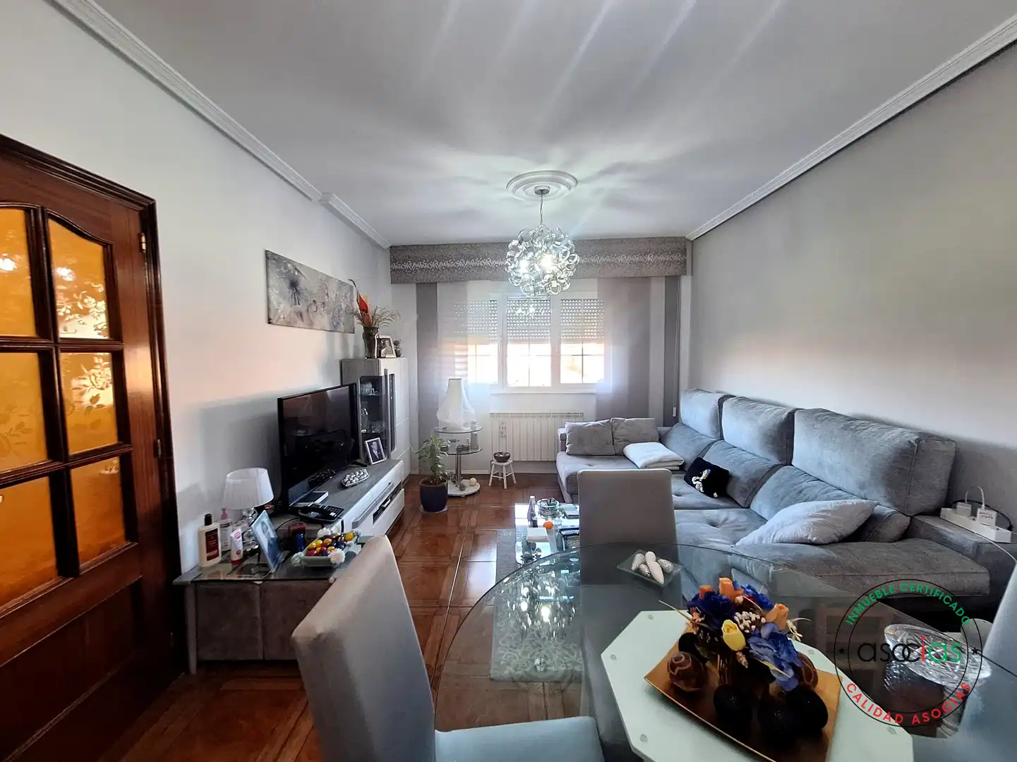 Sala de estar de Casa o chalet en venta en Sahagún con Calefacción y Jardín privado