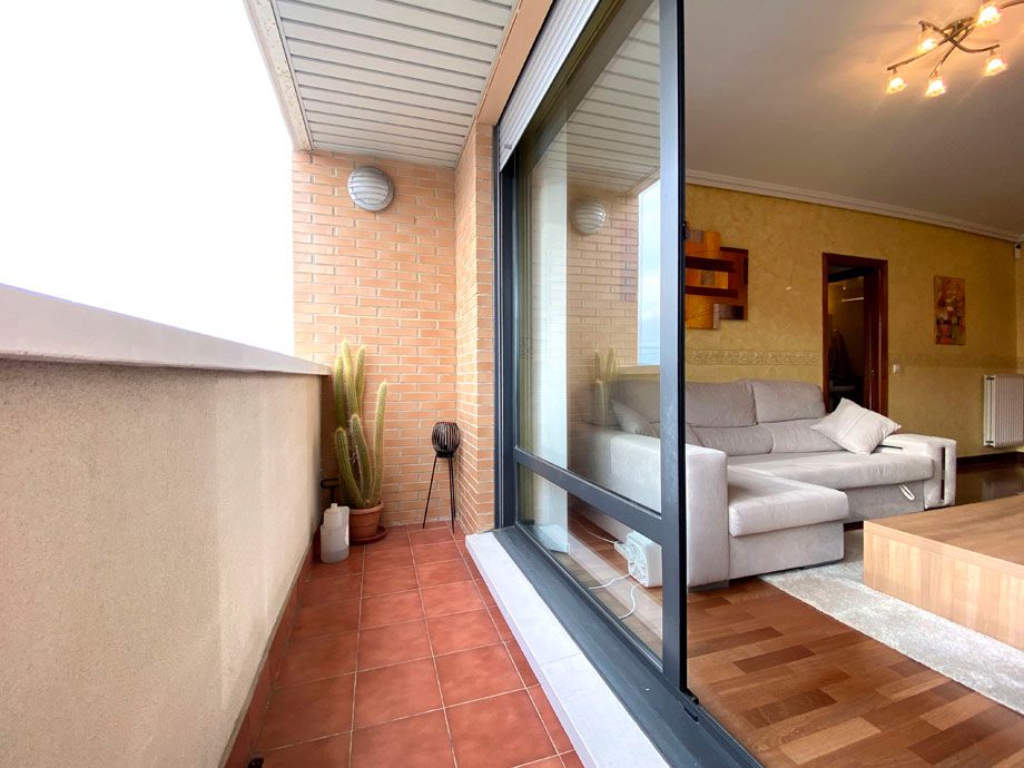 Balcony of Flat for sale in Vitoria - Gasteiz  with Heating, Parquet flooring and Terrace
