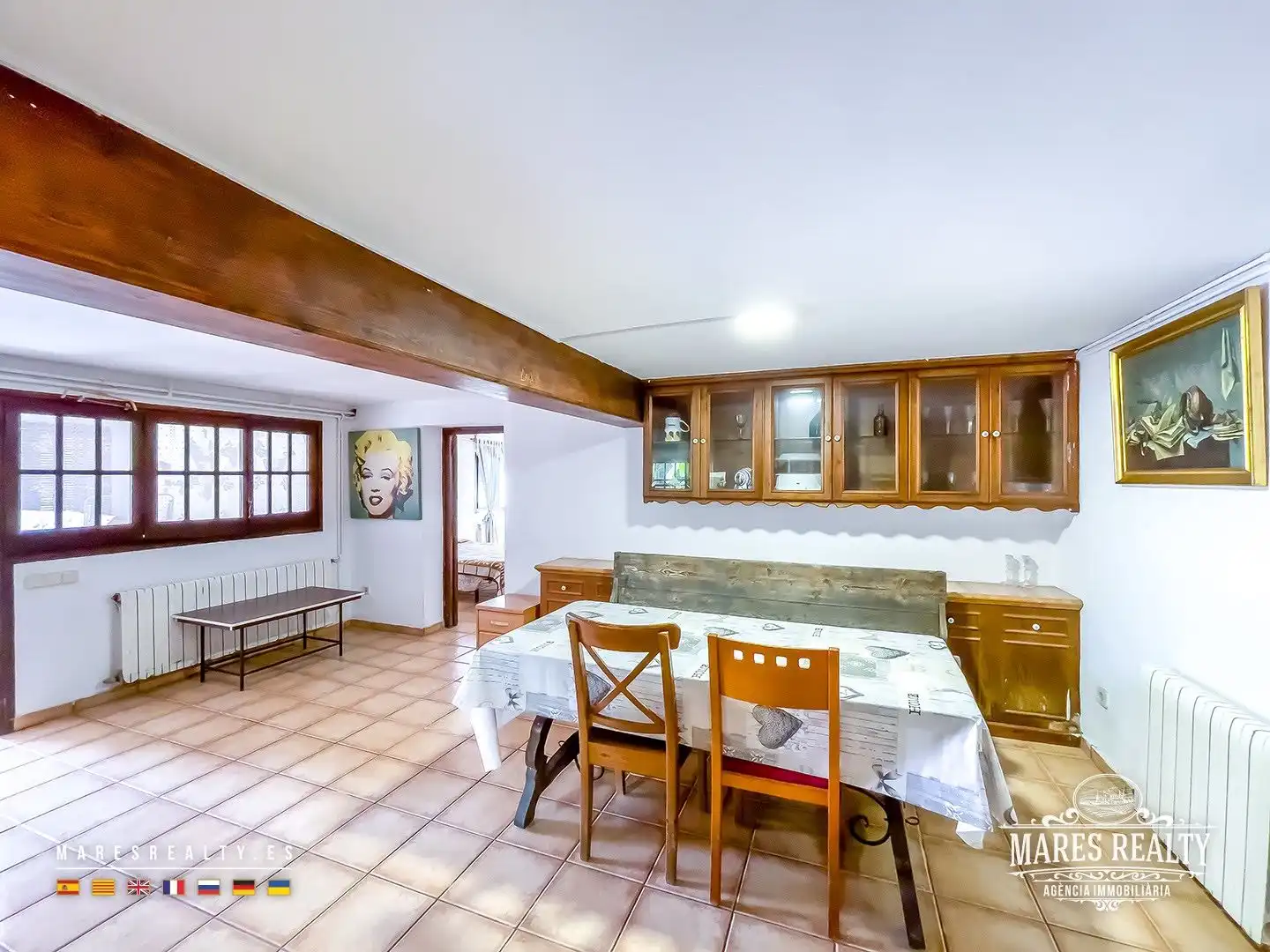 Comedor de Casa o chalet en venta en Lloret de Mar con Aire acondicionado, Calefacción y Jardín privado