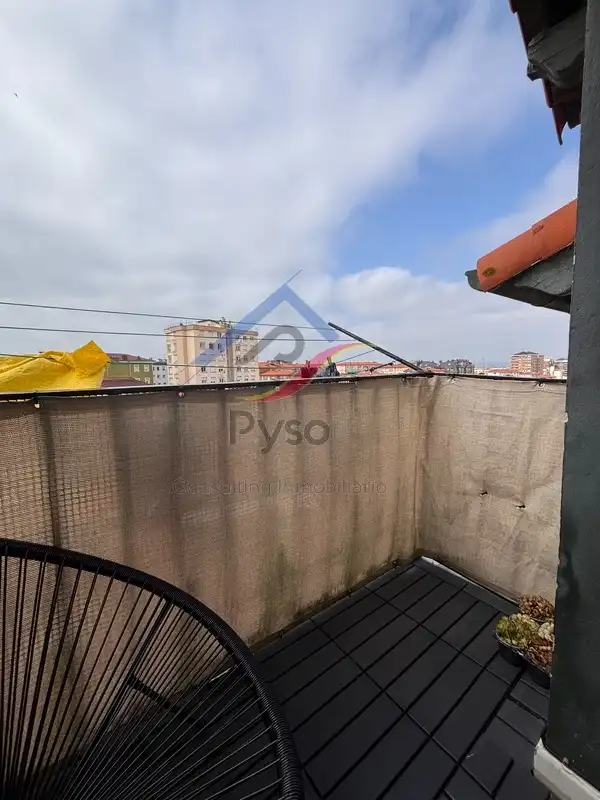 Terraza de Ático de alquiler en Santander con Calefacción, Amueblado y Horno