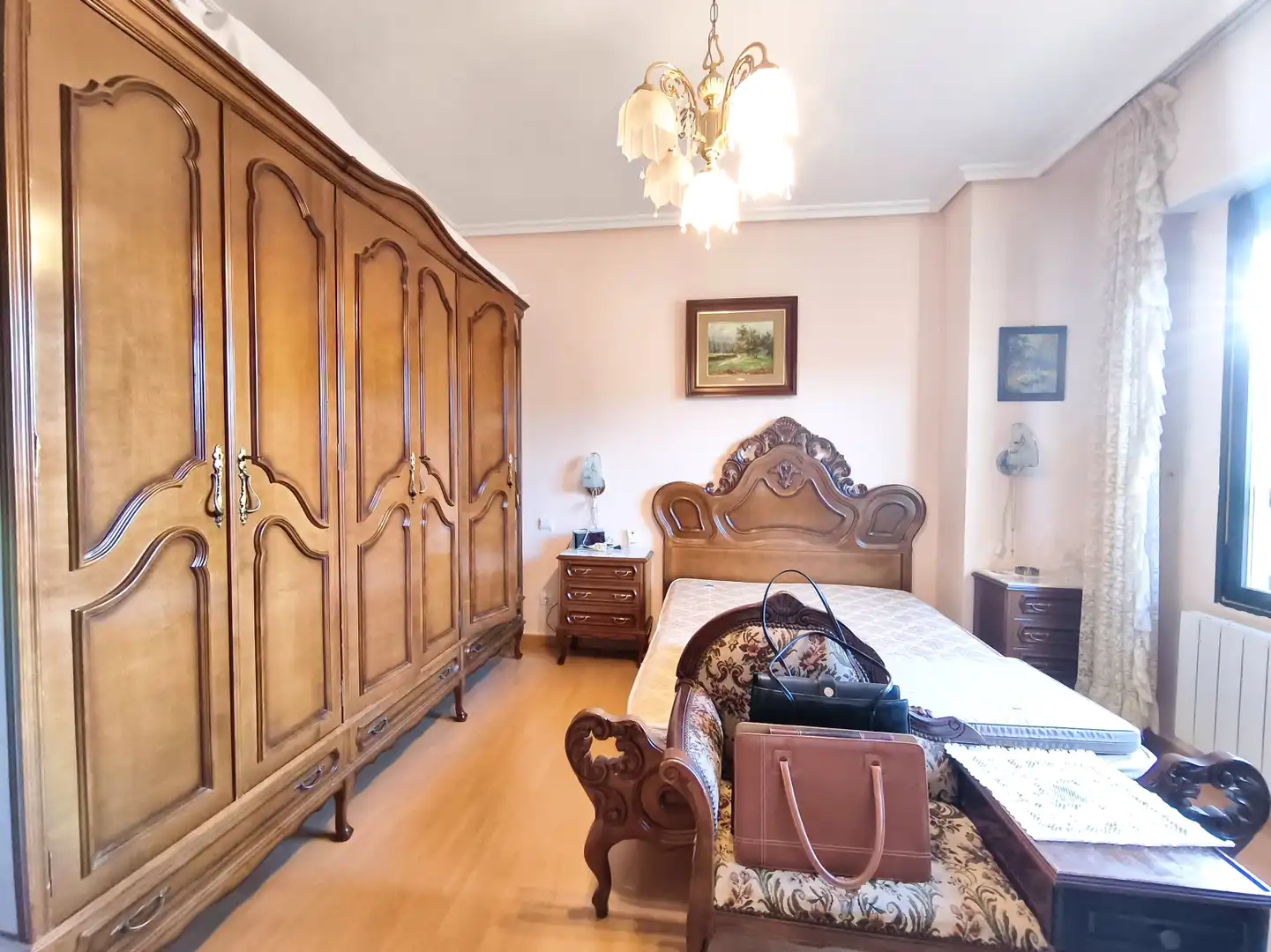 Bedroom of Houses for sale in Lanciego / Lantziego  with Heating, Terrace and Balcony