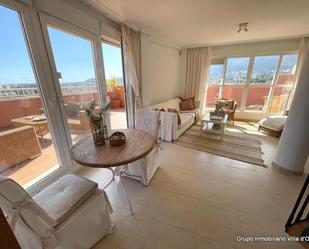 Living room of Attic for sale in Dénia  with Air Conditioner and Swimming Pool