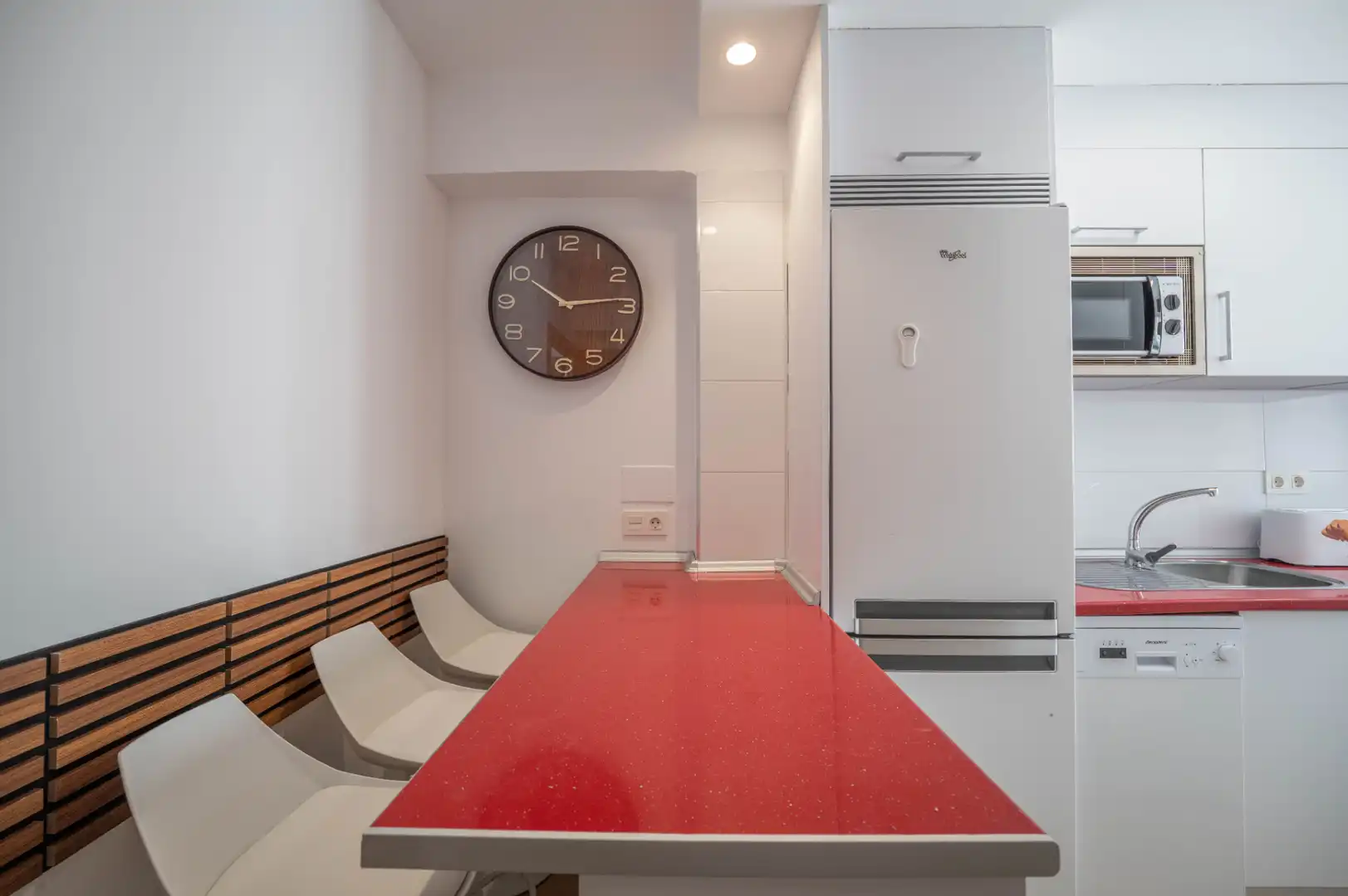 Kitchen of Flat for rent in Granada  with Air Conditioner, Heating and Furnished