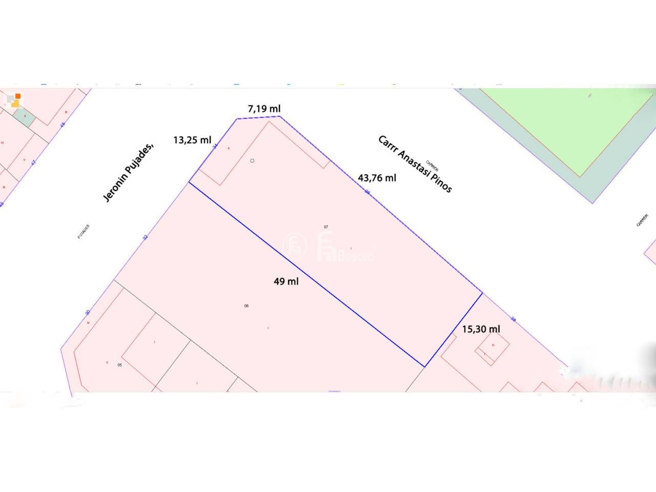 Terreny industrial en venda a Calle jeronin pujades, Pardinyes