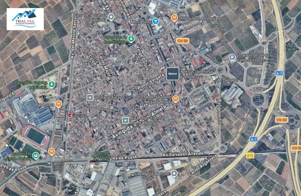 Vista exterior de Piso en venta en L'Alcúdia
