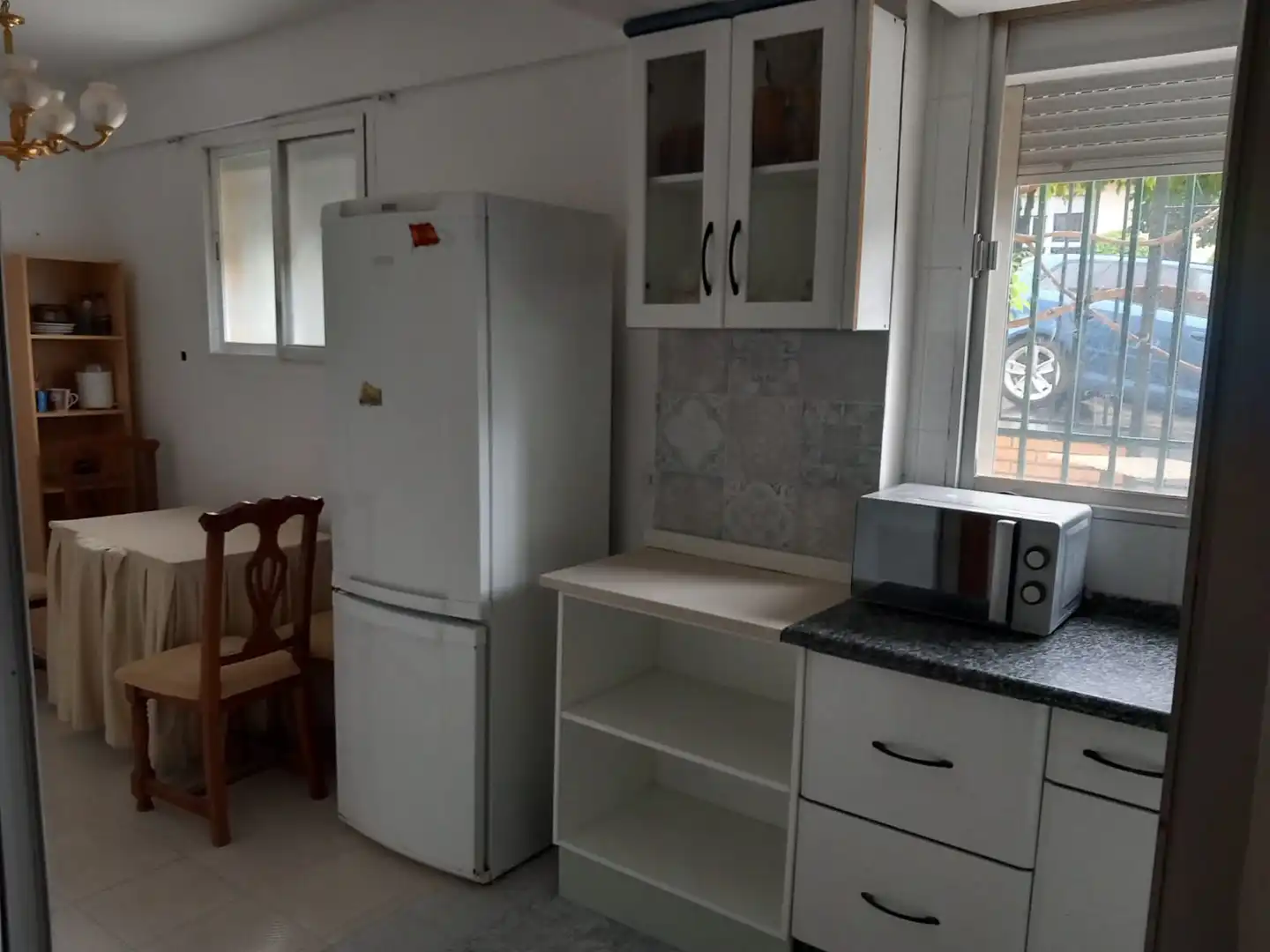 Kitchen of Flat for sale in Lucena  with Air Conditioner, Private garden and Furnished
