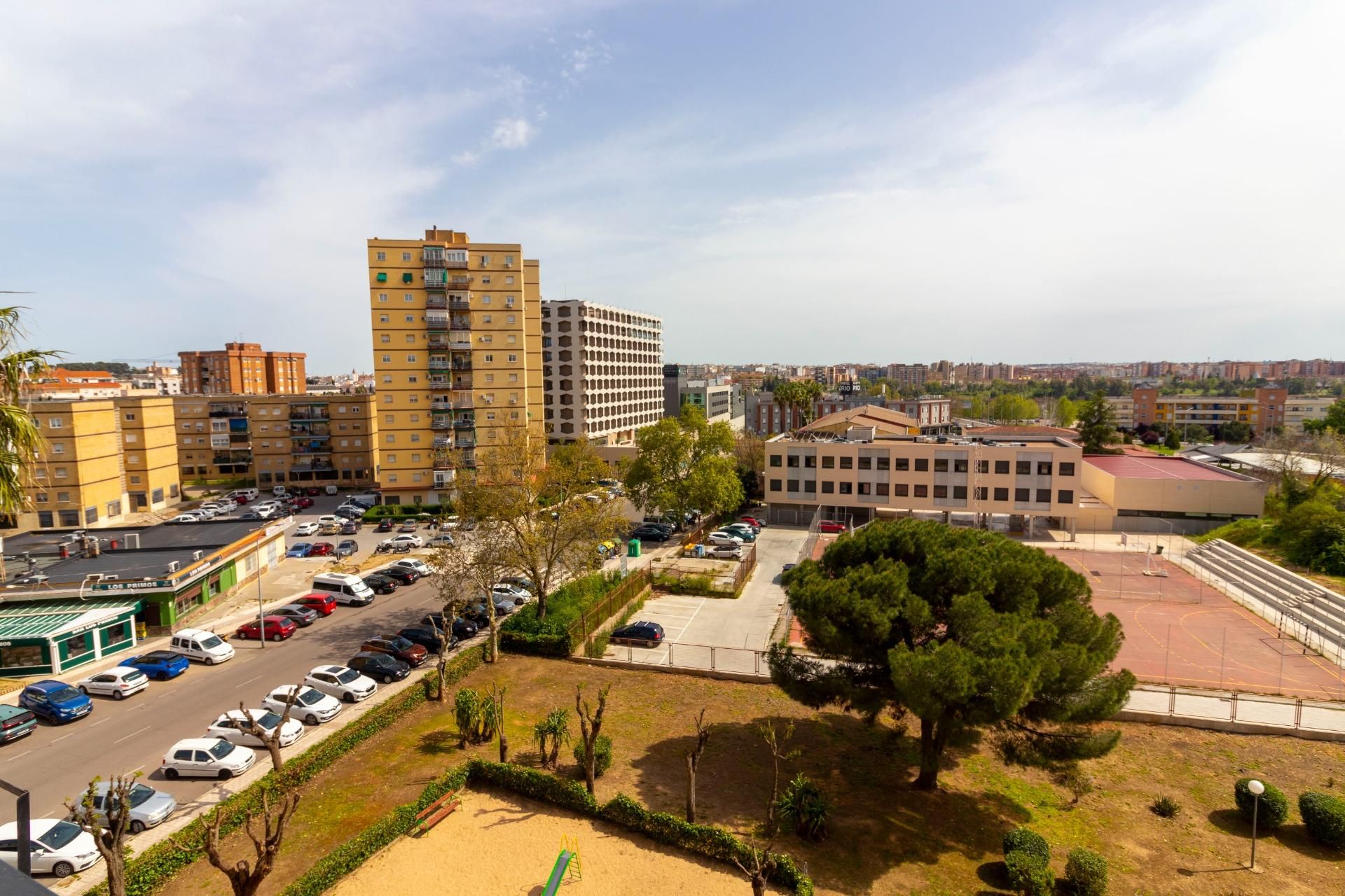 Exterior view of Flat for sale in Badajoz Capital  with Air Conditioner, Heating and Terrace
