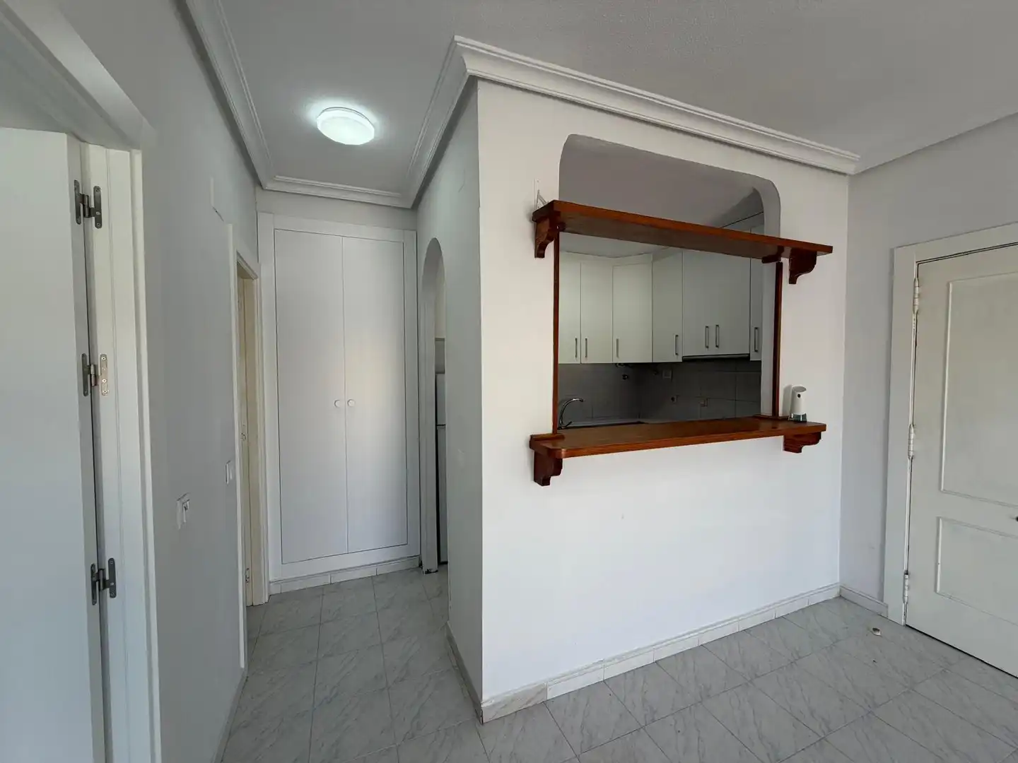 Kitchen of Flat for sale in Torrevieja  with Air Conditioner, Terrace and Community pool