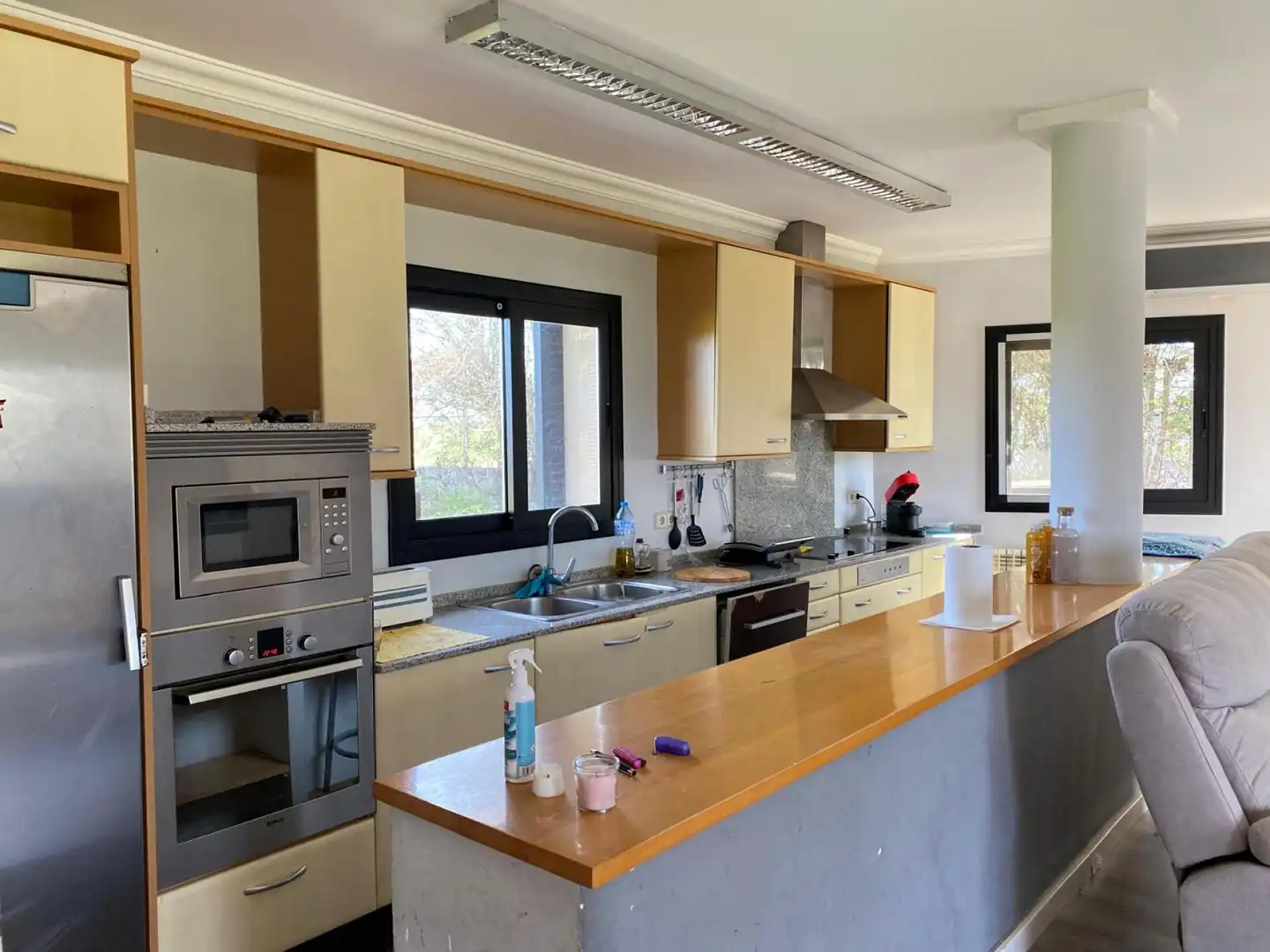 Cocina de Casa o chalet en venta en Bell-lloc d'Urgell con Calefacción, Jardín privado y Terraza