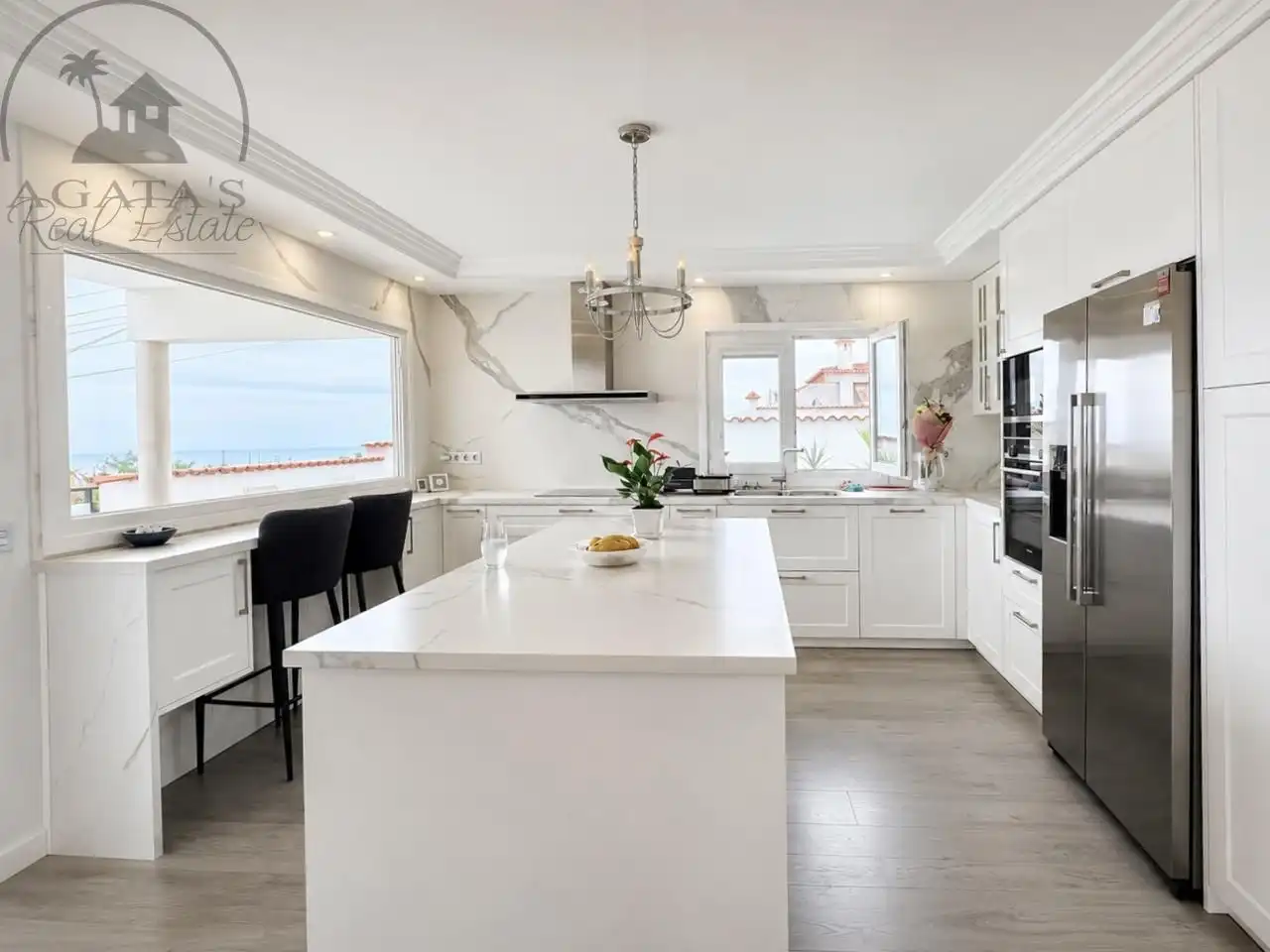 Cocina de Casa o chalet en venta en Los Realejos con Aire acondicionado, Jardín privado y Terraza