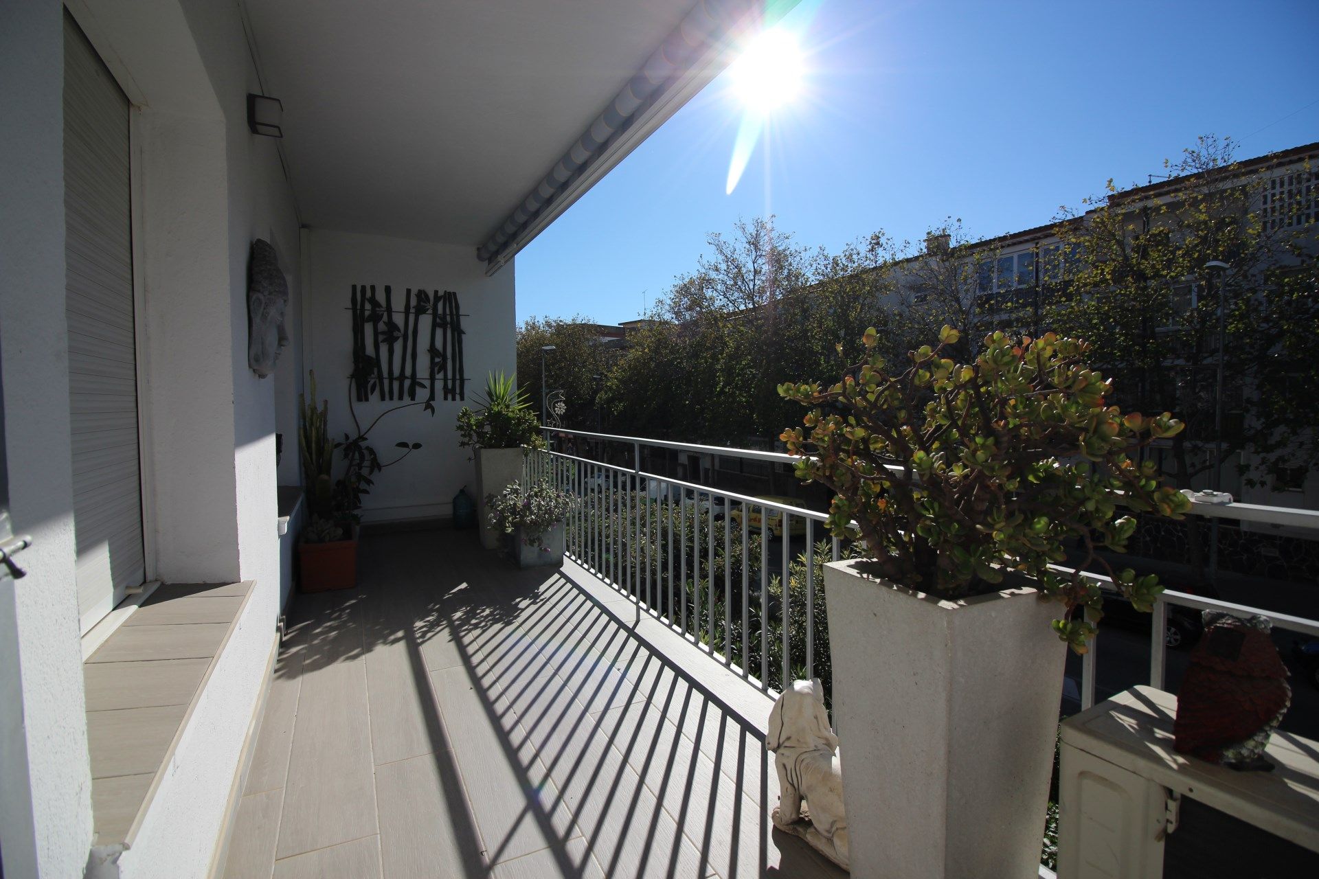 Balcony of Flat for sale in Roses  with Heating and Terrace